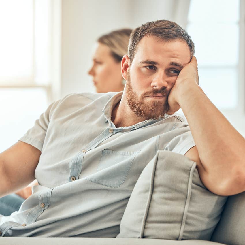 man with the small habit of a lack of acknowledgement
