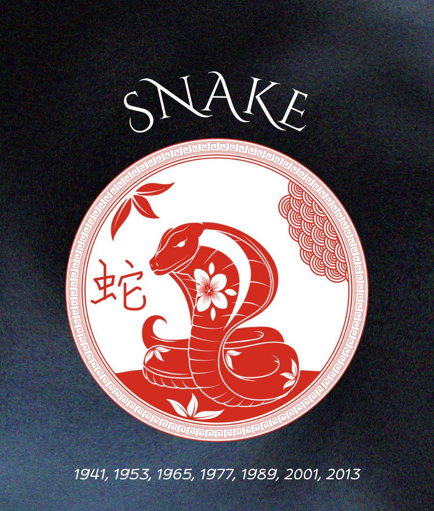 snake weekly horoscope chinese zodiac sign may 5 - 11, 2025