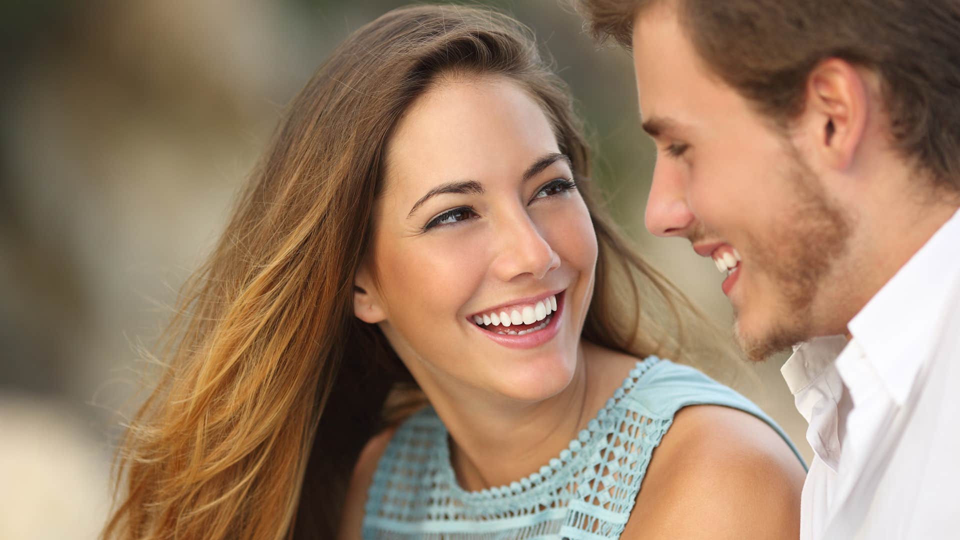 man who is into woman magnetically drawn to her