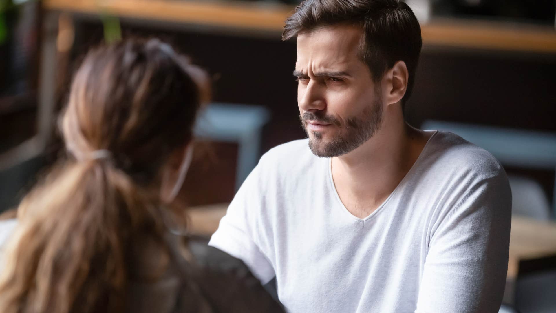 couple making subtle mistakes of treat each other with criticism instead of kindness