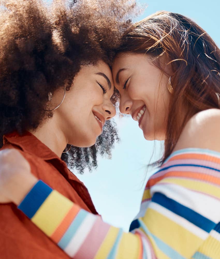 Couple deeply in love share future goals