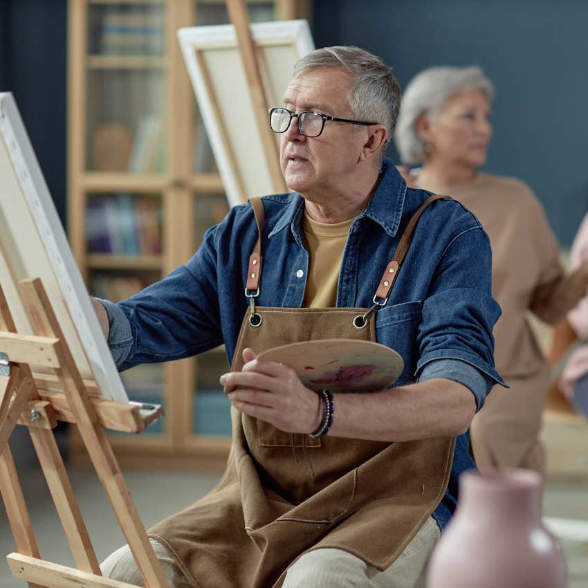 man in retirement with a restored soul