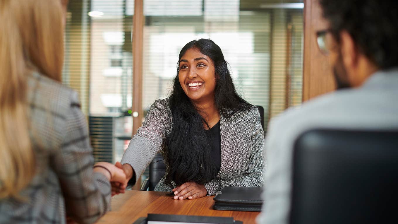 survey gen z lies on resume more than other age groups Gen Z woman in job interview