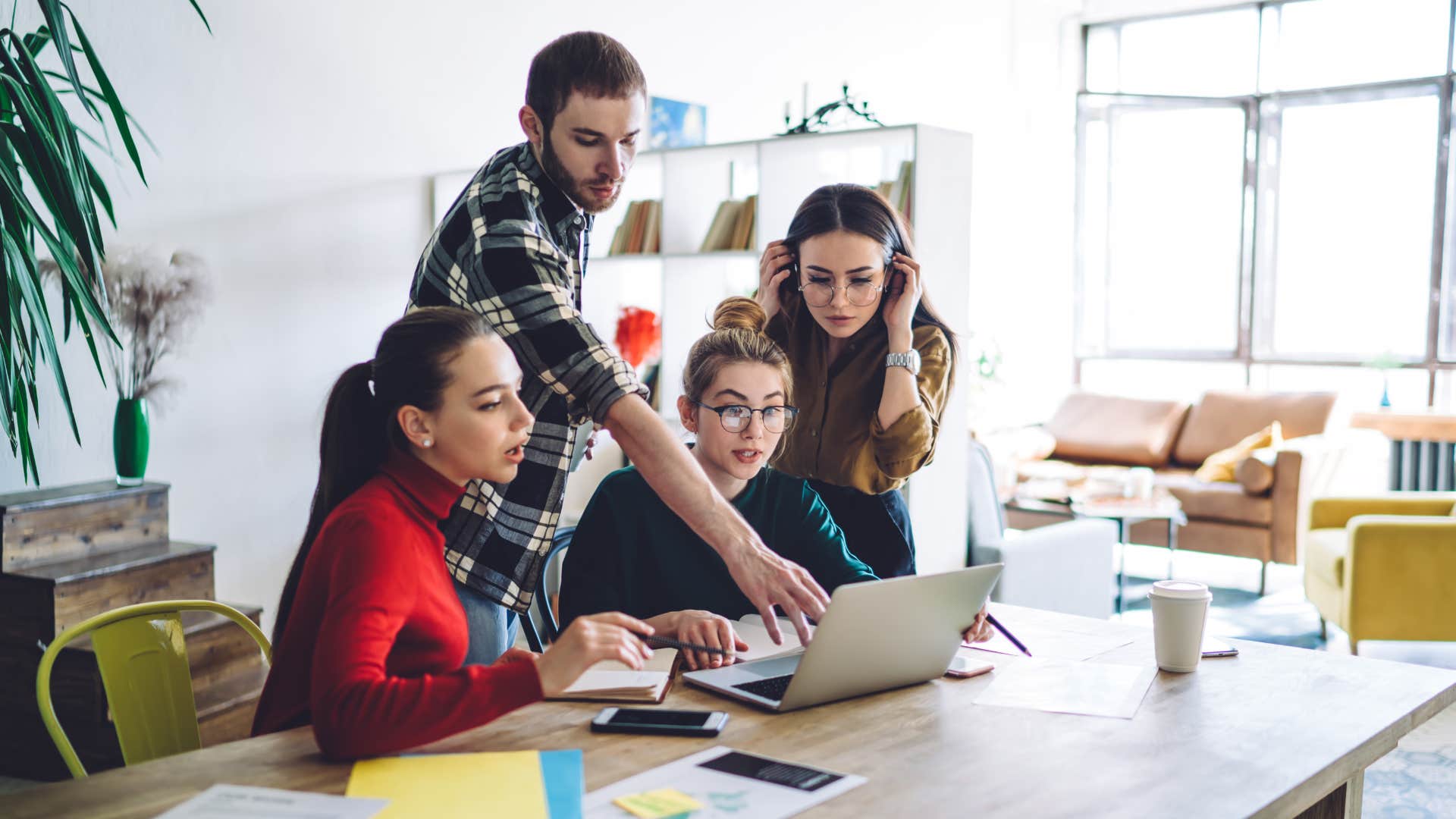 a gen z woman feels overwhelmed by the work she has been given