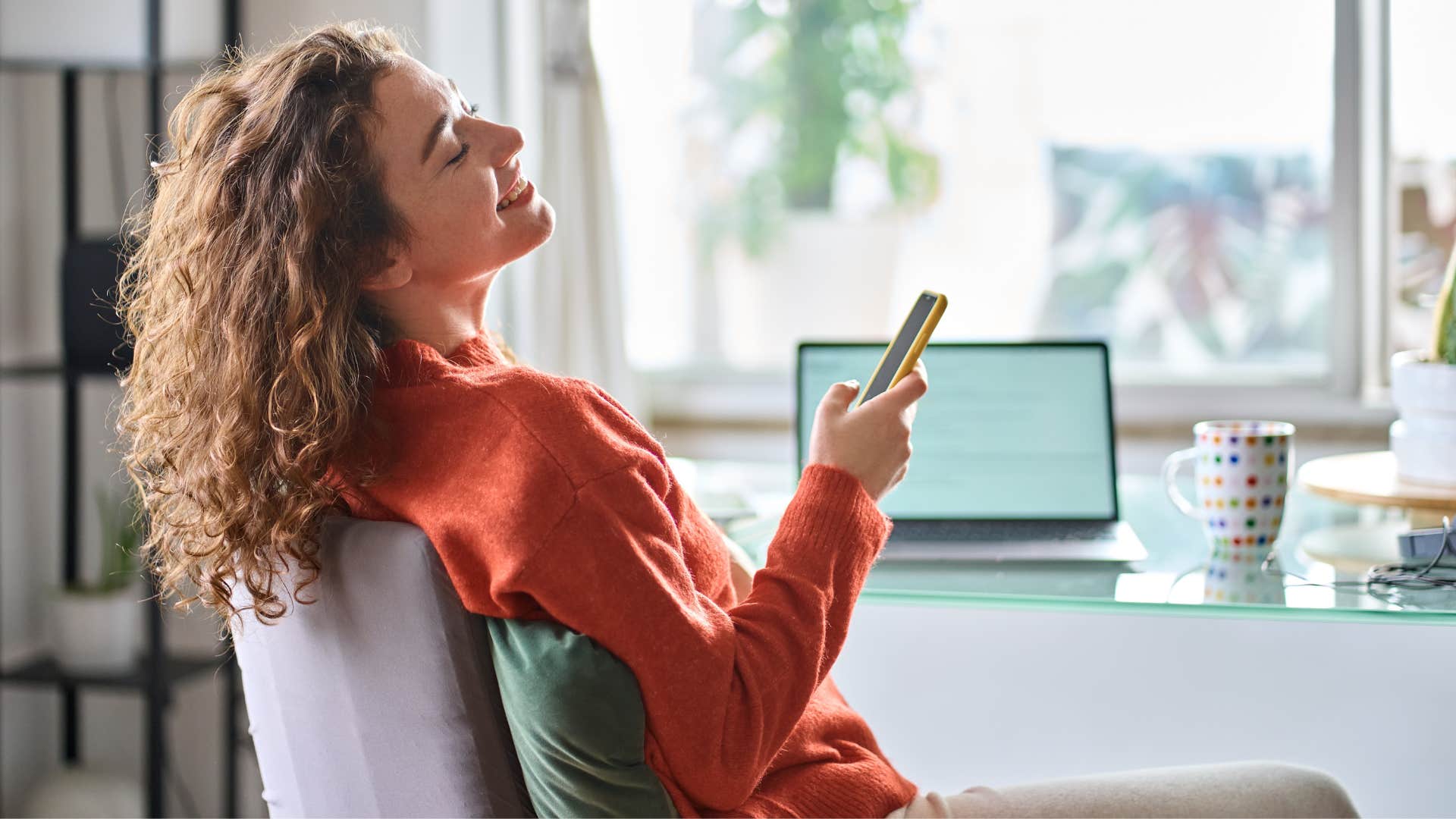 a gen z woman chooses to protect his peace over conflict during remote work