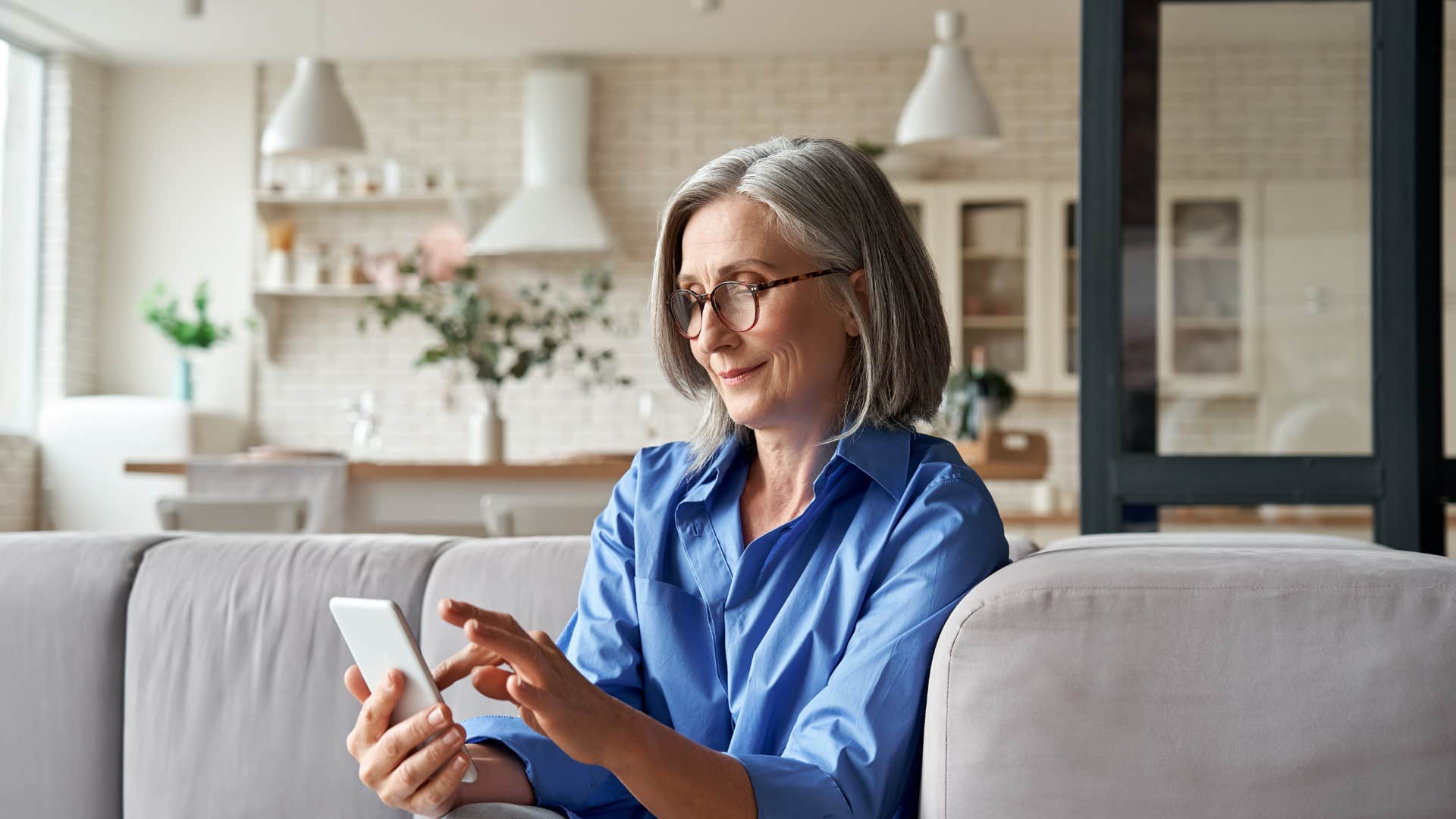 mom bringing up how infrequently her child calls