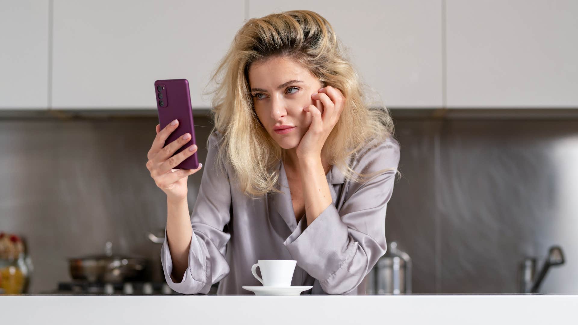 a gen z woman is irritated that her friend is calling her