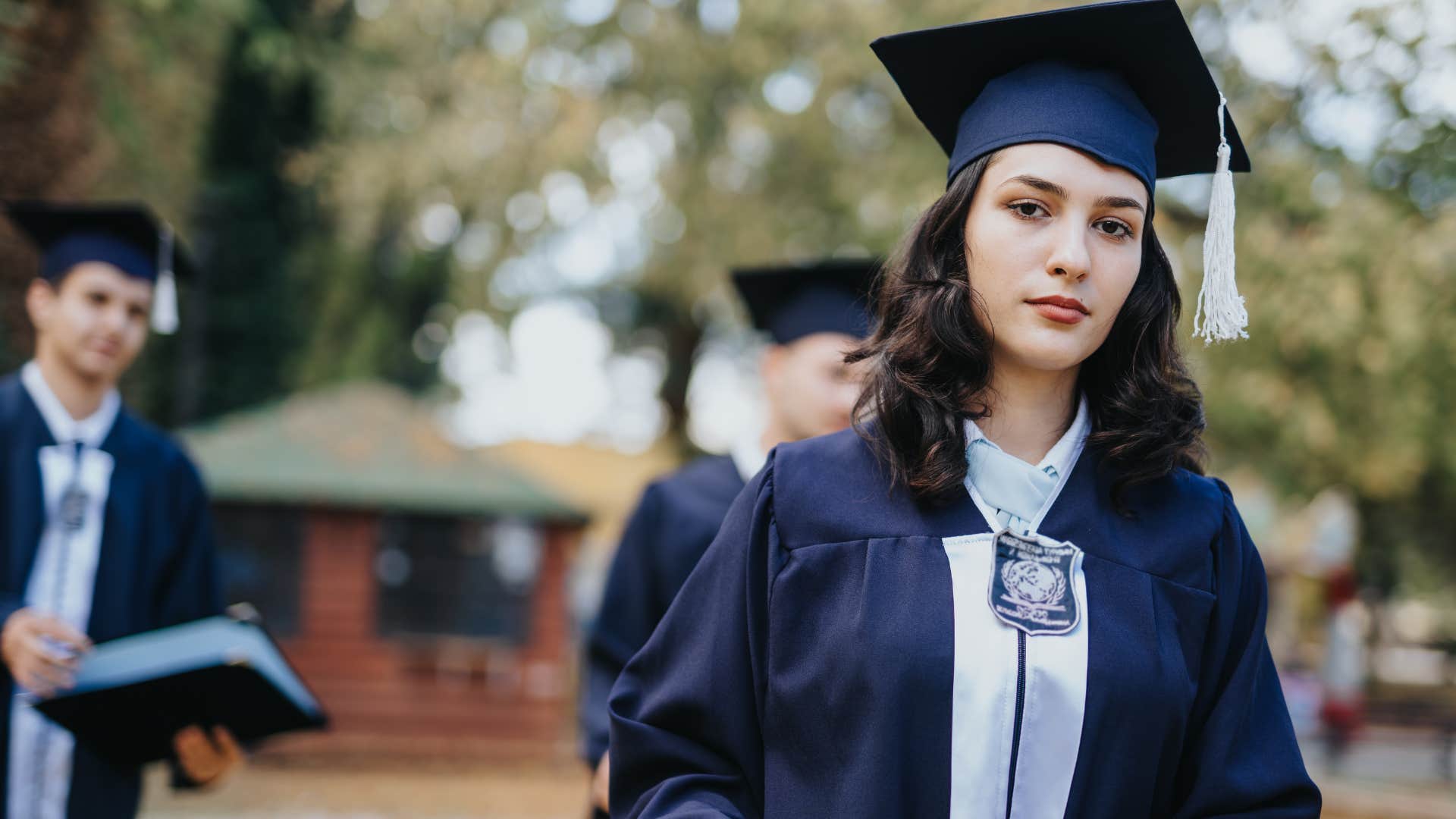 a group of gen zers graduate with degrees despite missing school work and using ai