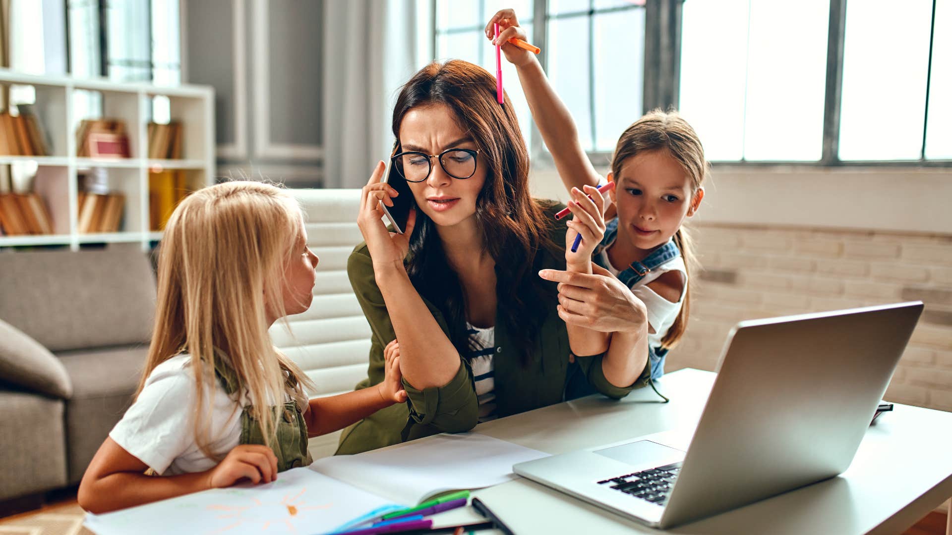 a mother has her daughters schedules booked all week for playdates and activities