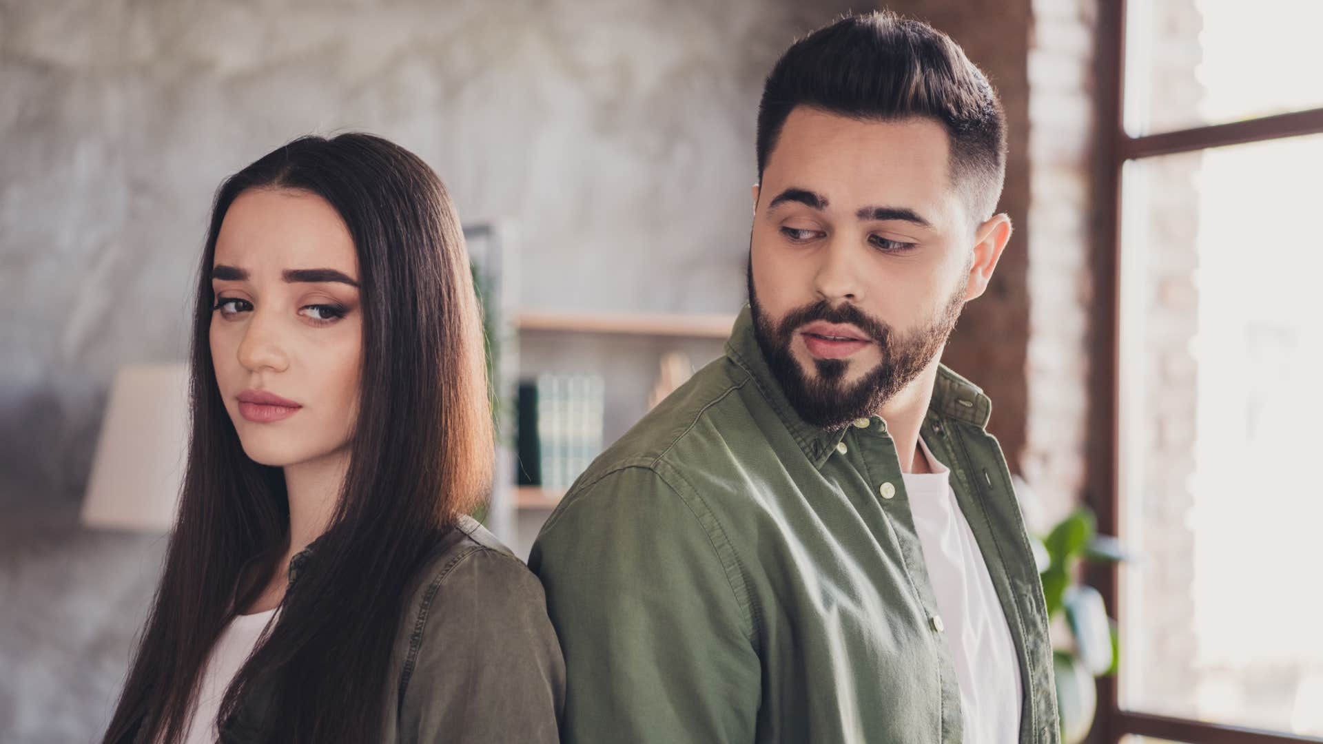 a man and his girlfriend consistently tried to win their relationship now they are on the verge of breaking up