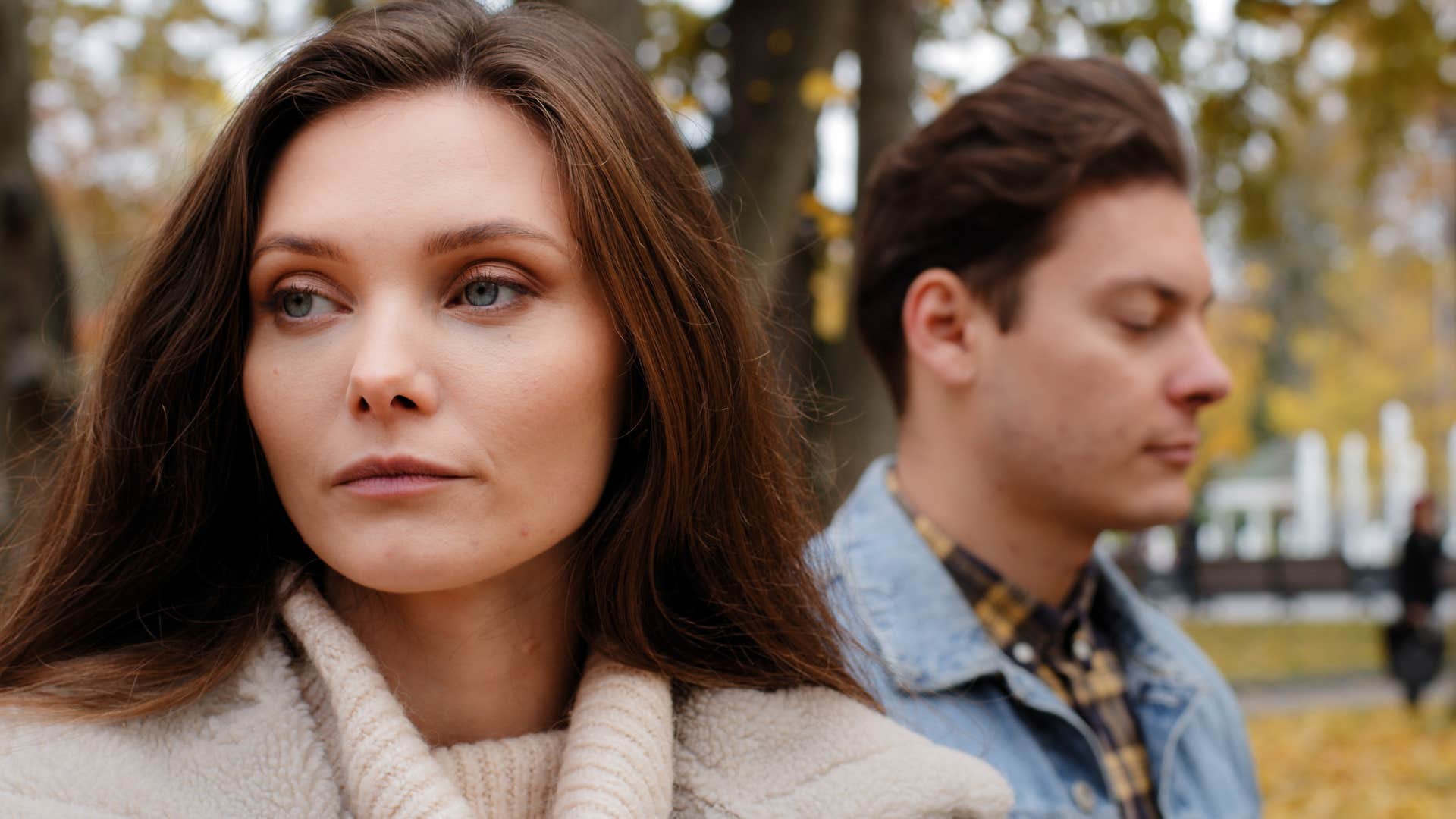 woman refusing to dim her light with partner