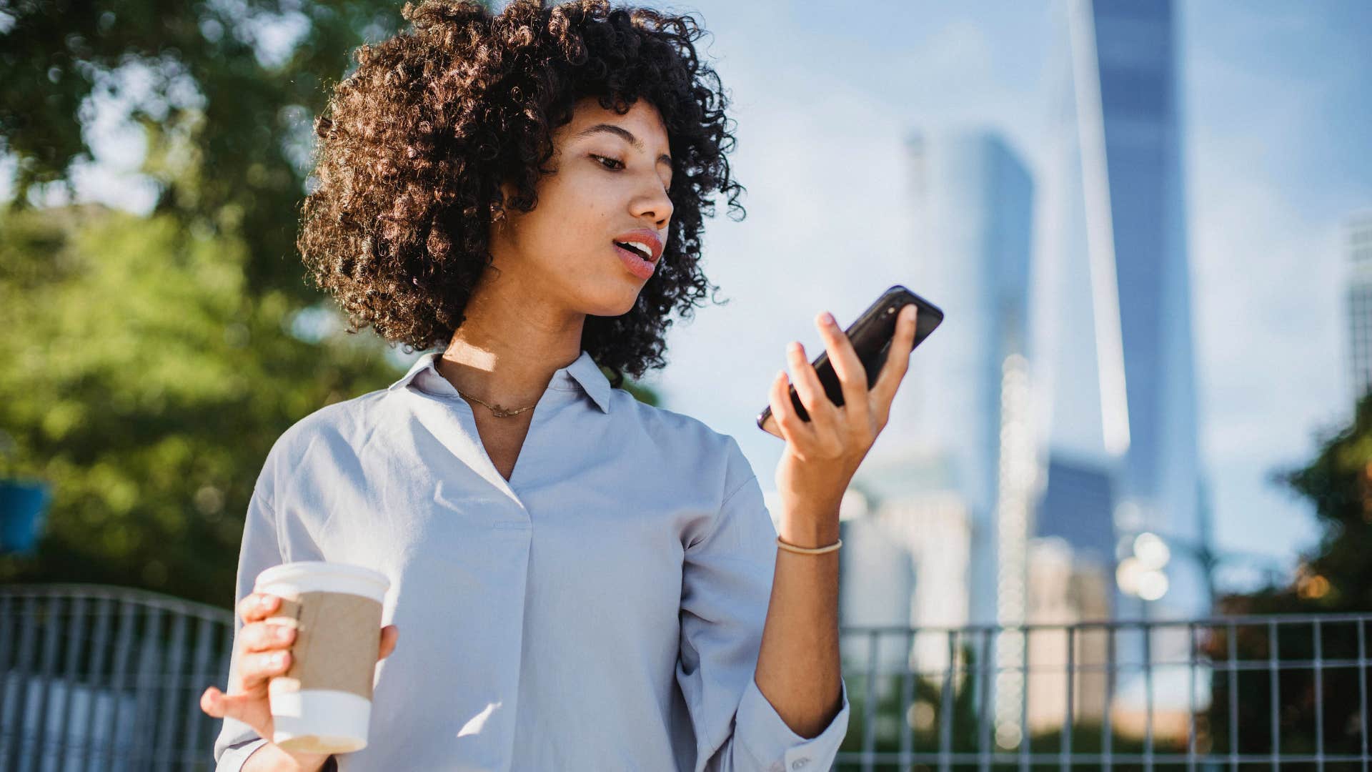Gen Z woman wasting time doomscrolling