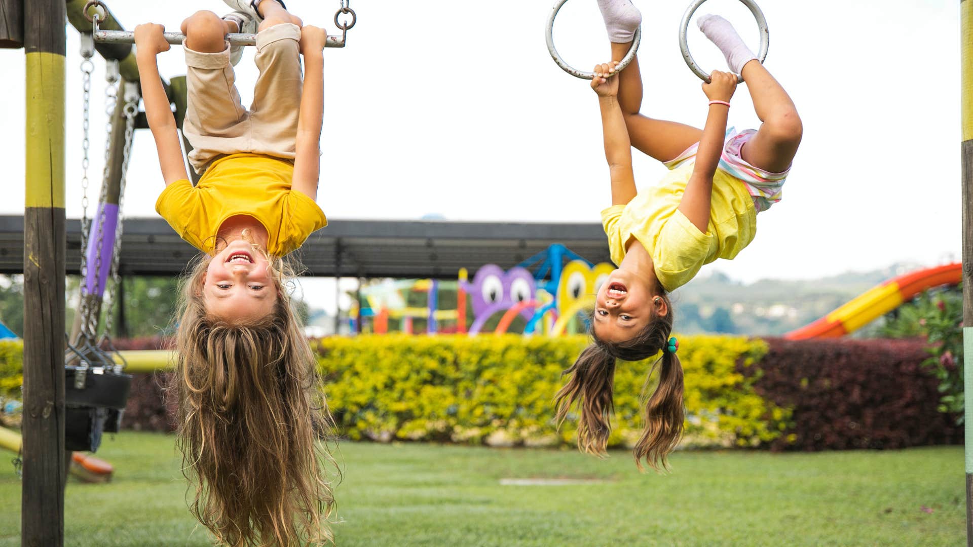 kids playing outside