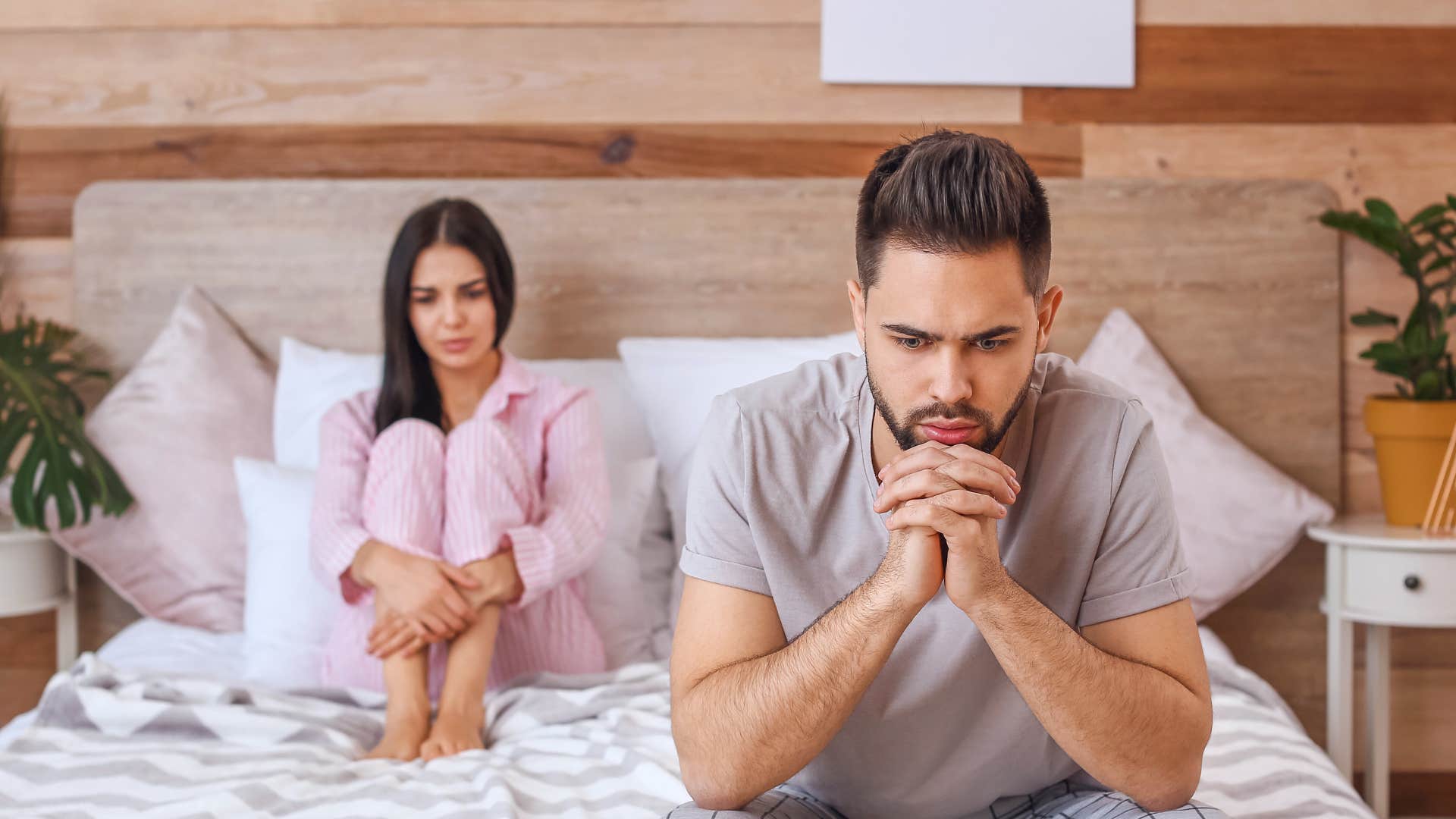 people in low-quality marriages stop being intimate