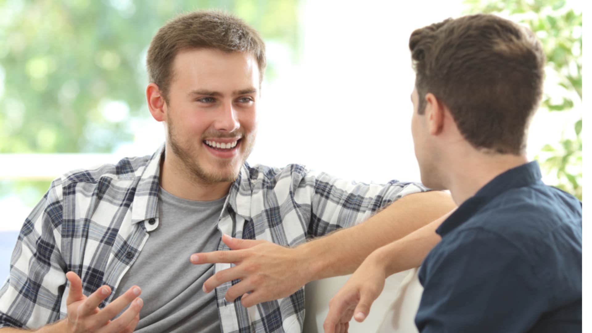 people pleasing man letting friend make decisions for him
