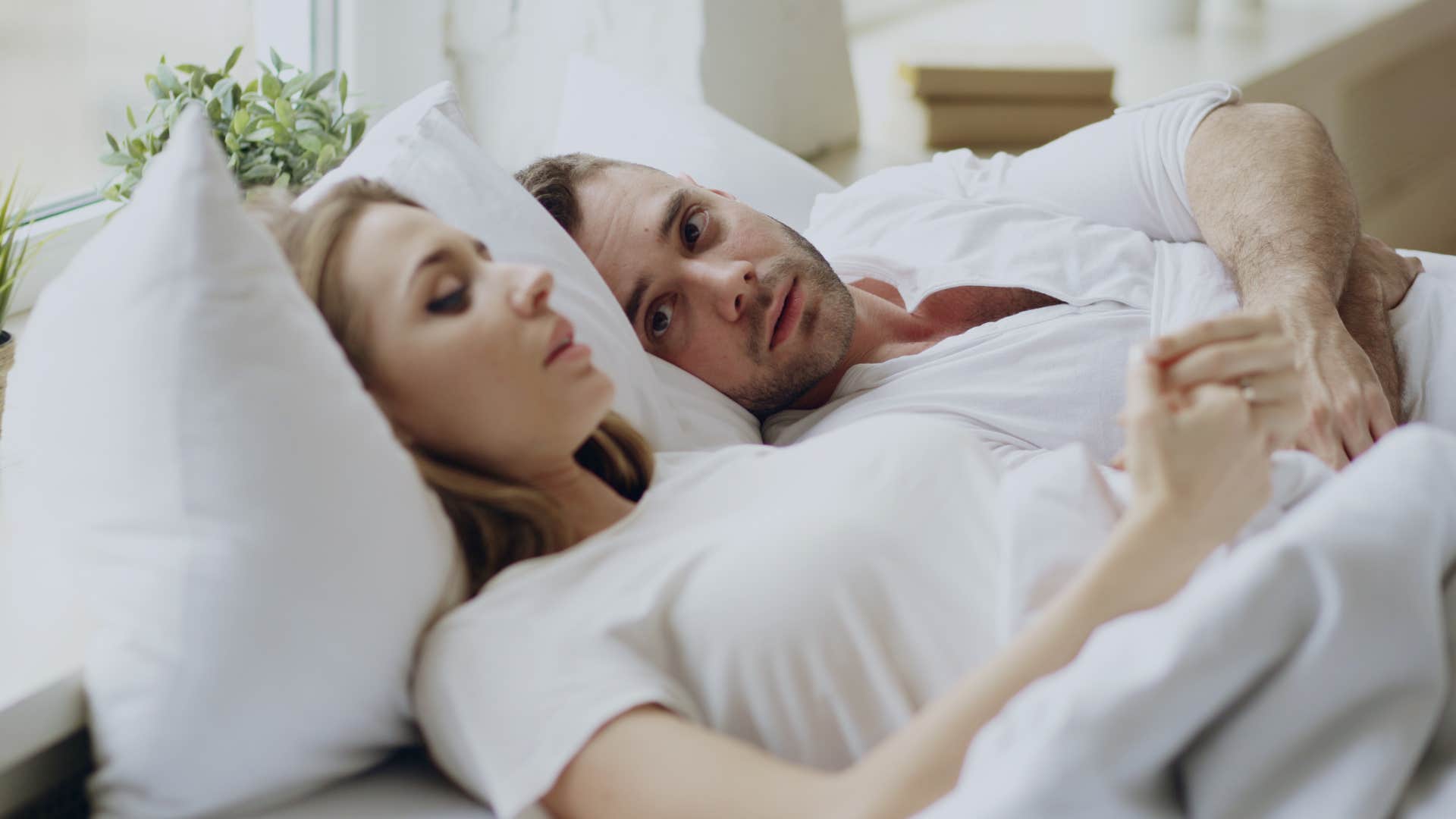 a man tells his girlfriend that he needs space to figure out their relationship