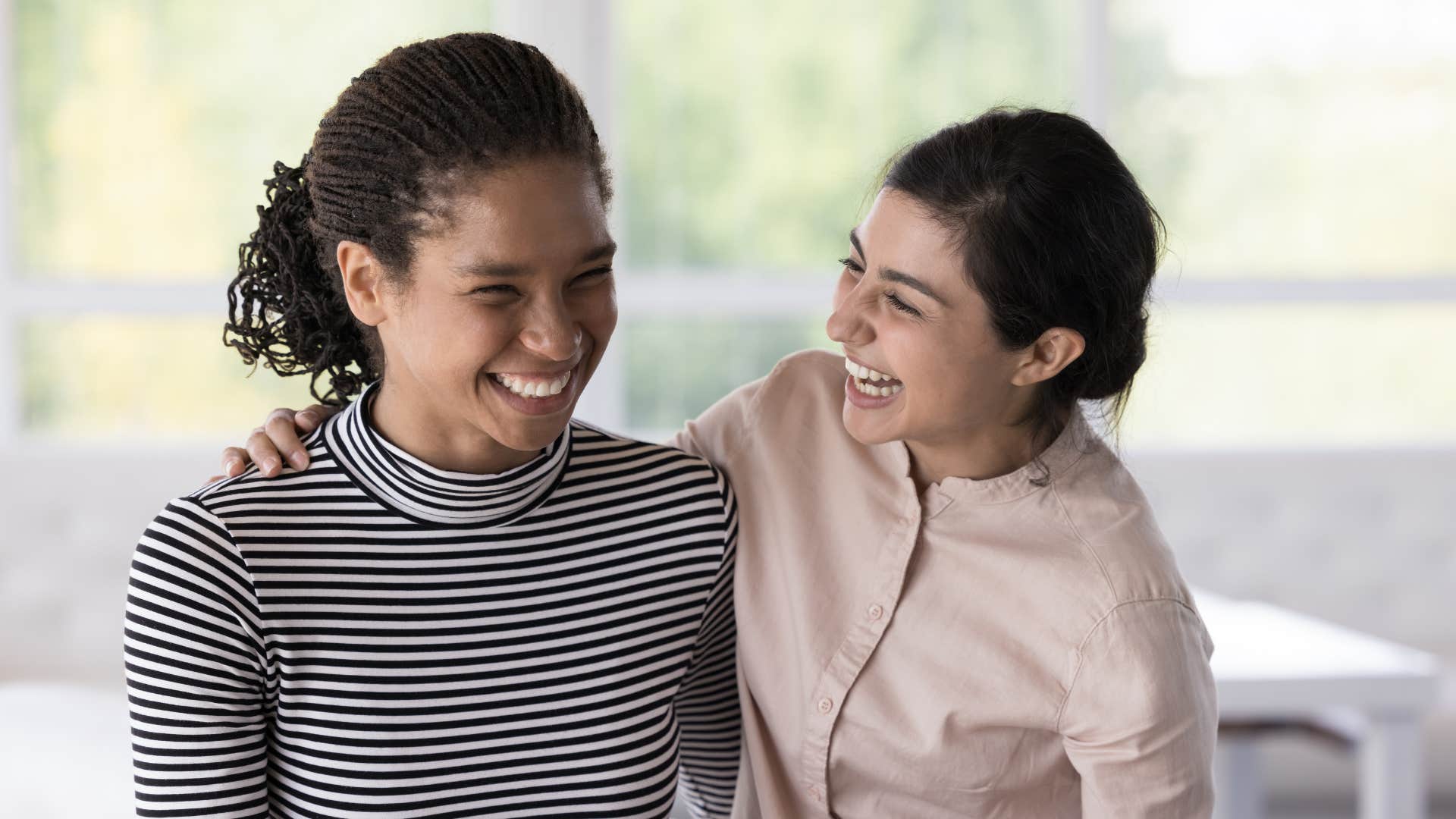 a young woman chooses to invest in positive connections with her nicer friends