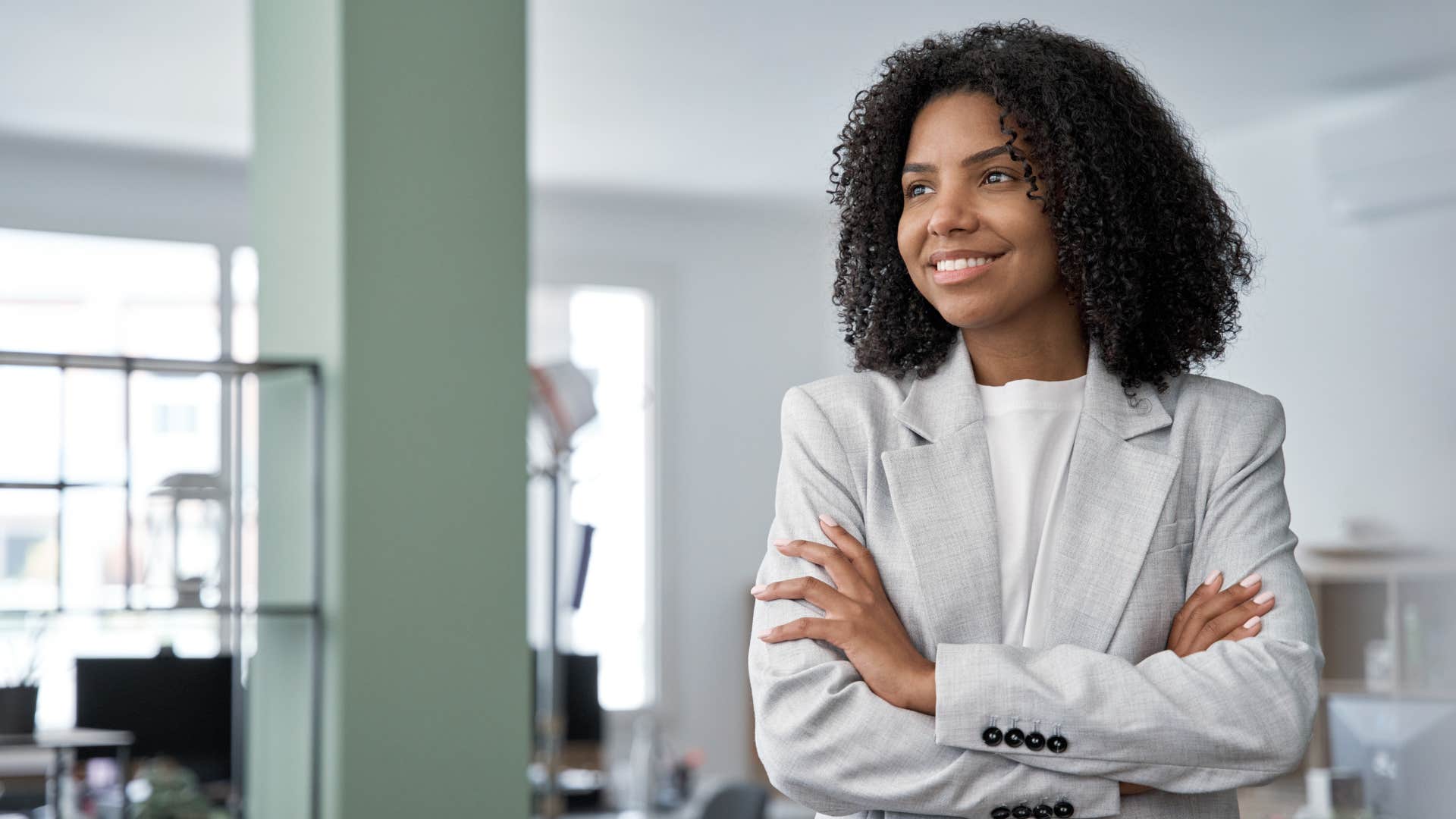 a woman has improved her self reliance by spending more time alone at home