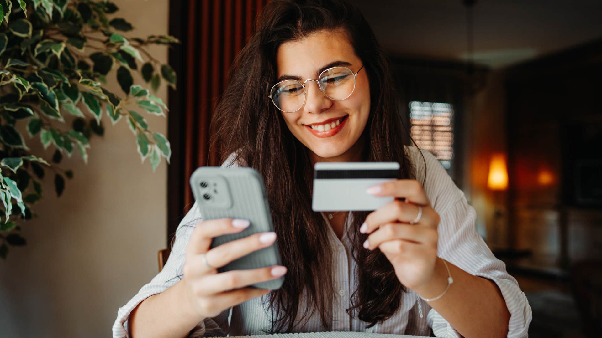 Privileged woman doesn't care about costs