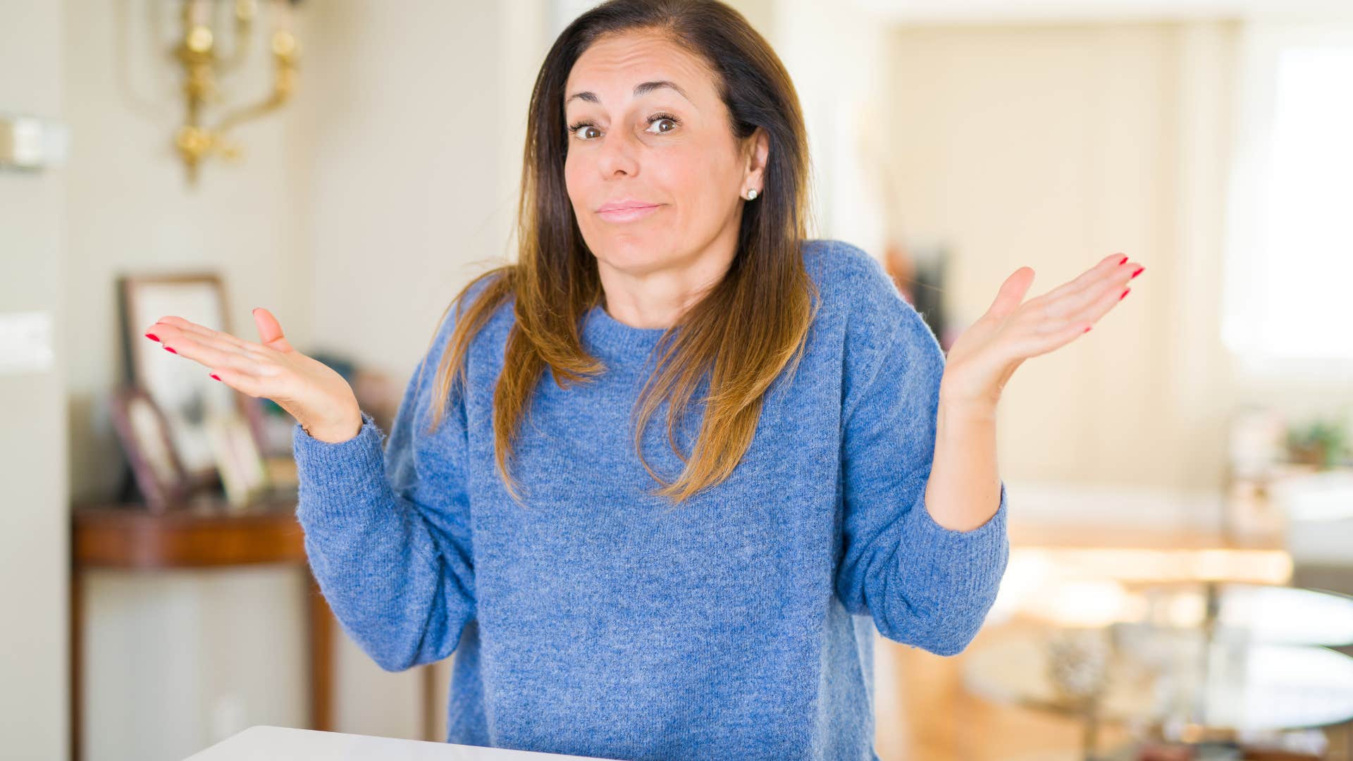 Privileged woman feels it never happened to her