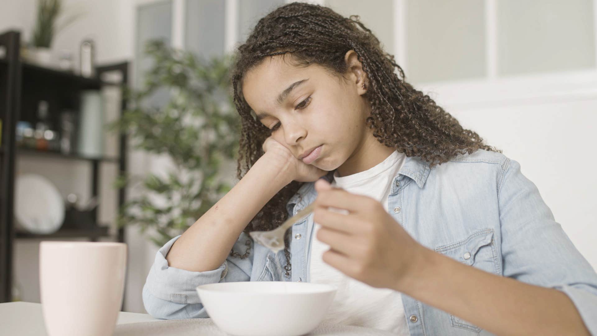 a little girl is tired of living the same day over and over