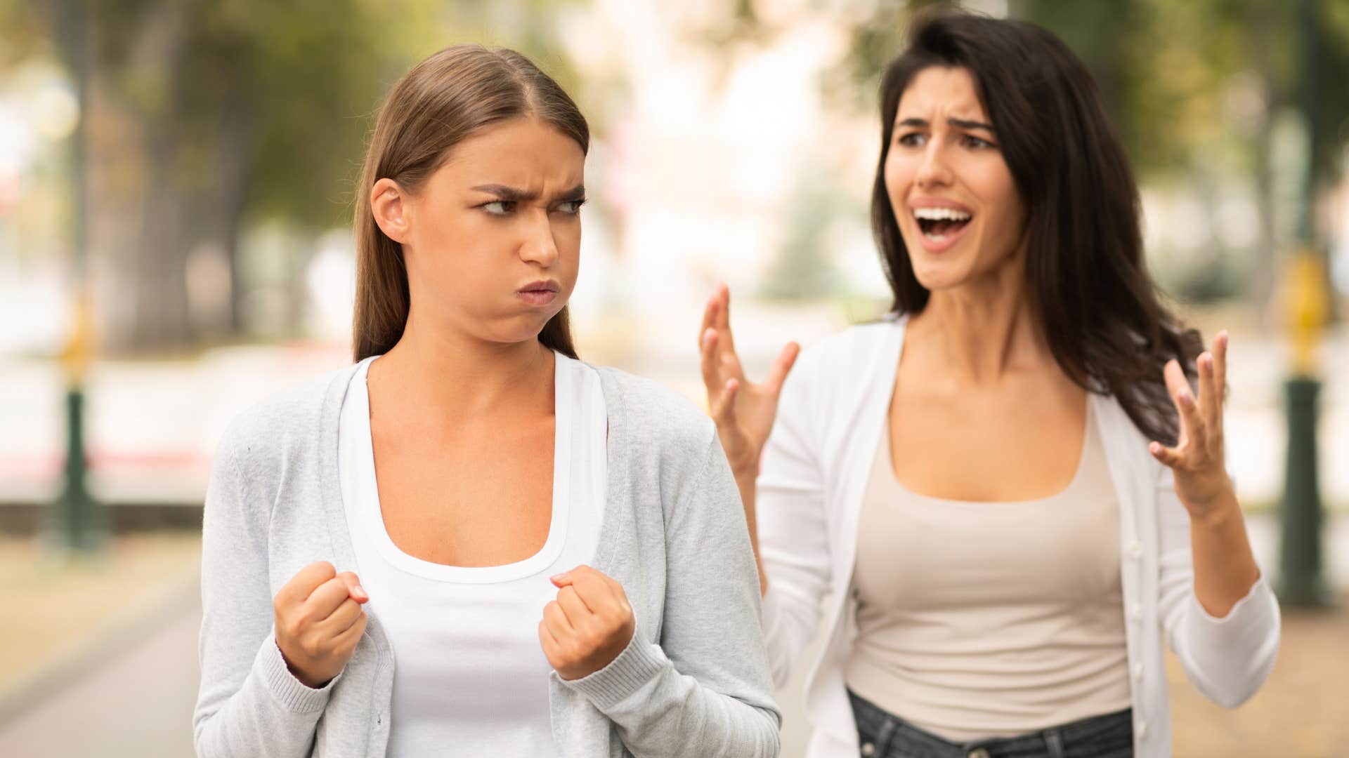 a woman expects people to agree with her