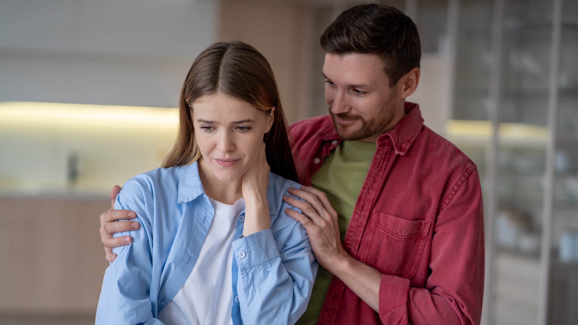 a man tells his wife that he loves her on her worst days
