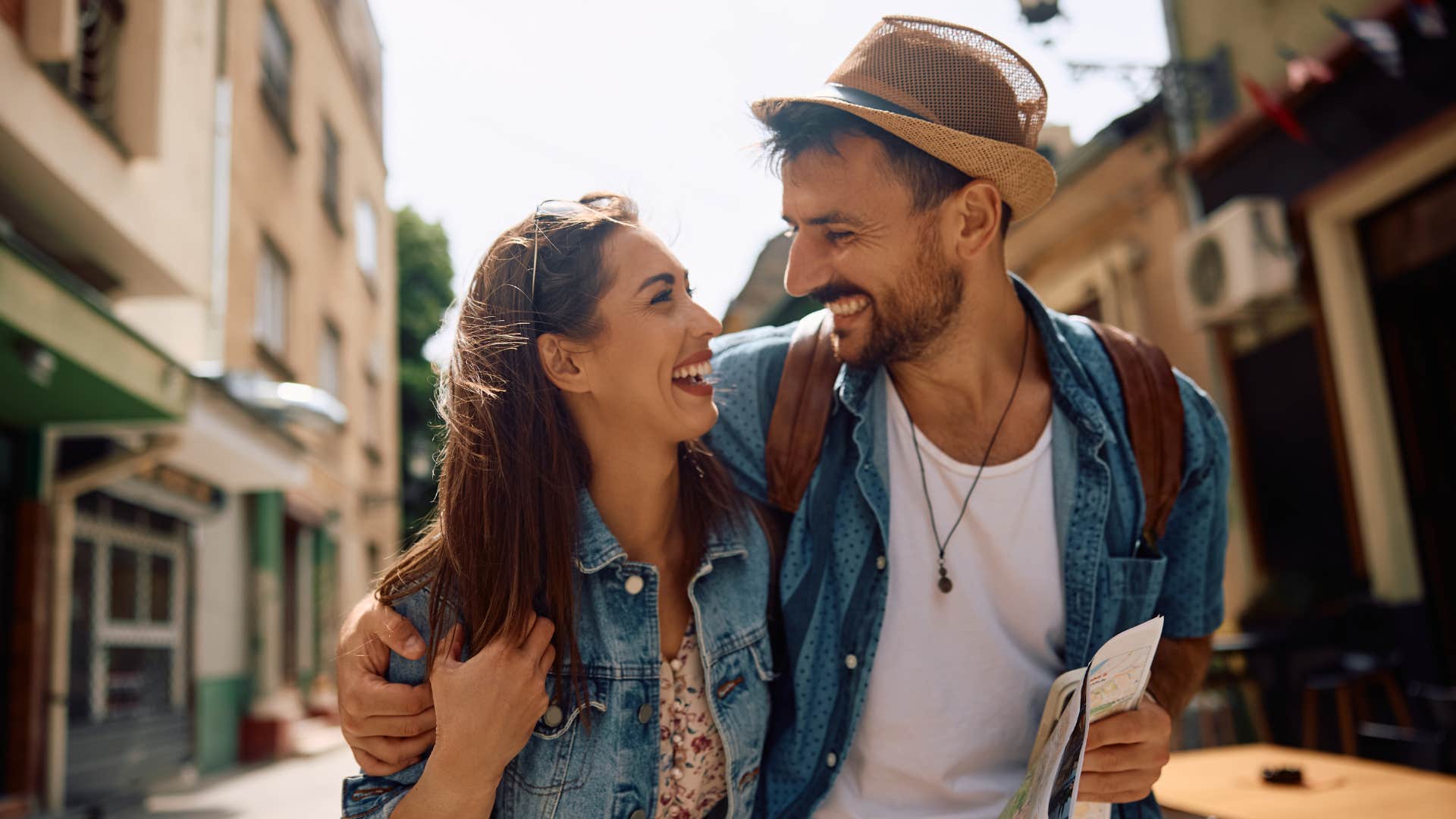 a man tells his girlfriend that she is his favorite person to talk to