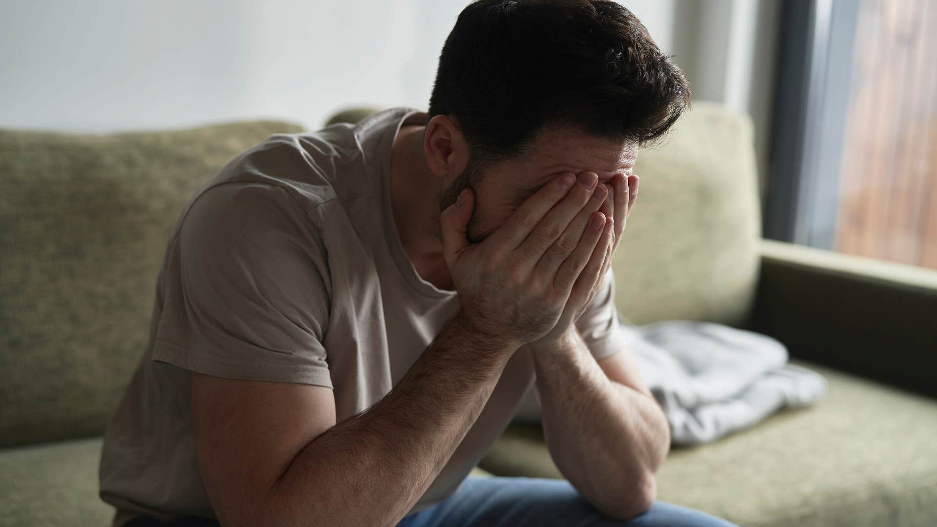 sad man wondering how he got himself into this