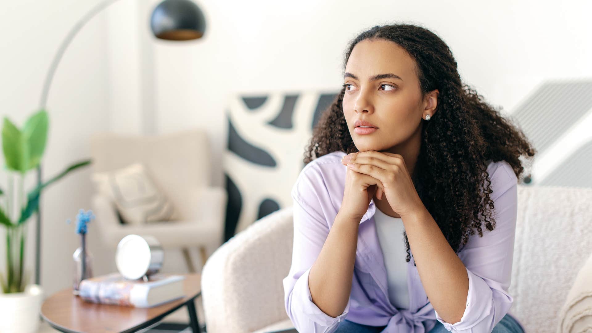 woman who feels like she has to hide who she really is