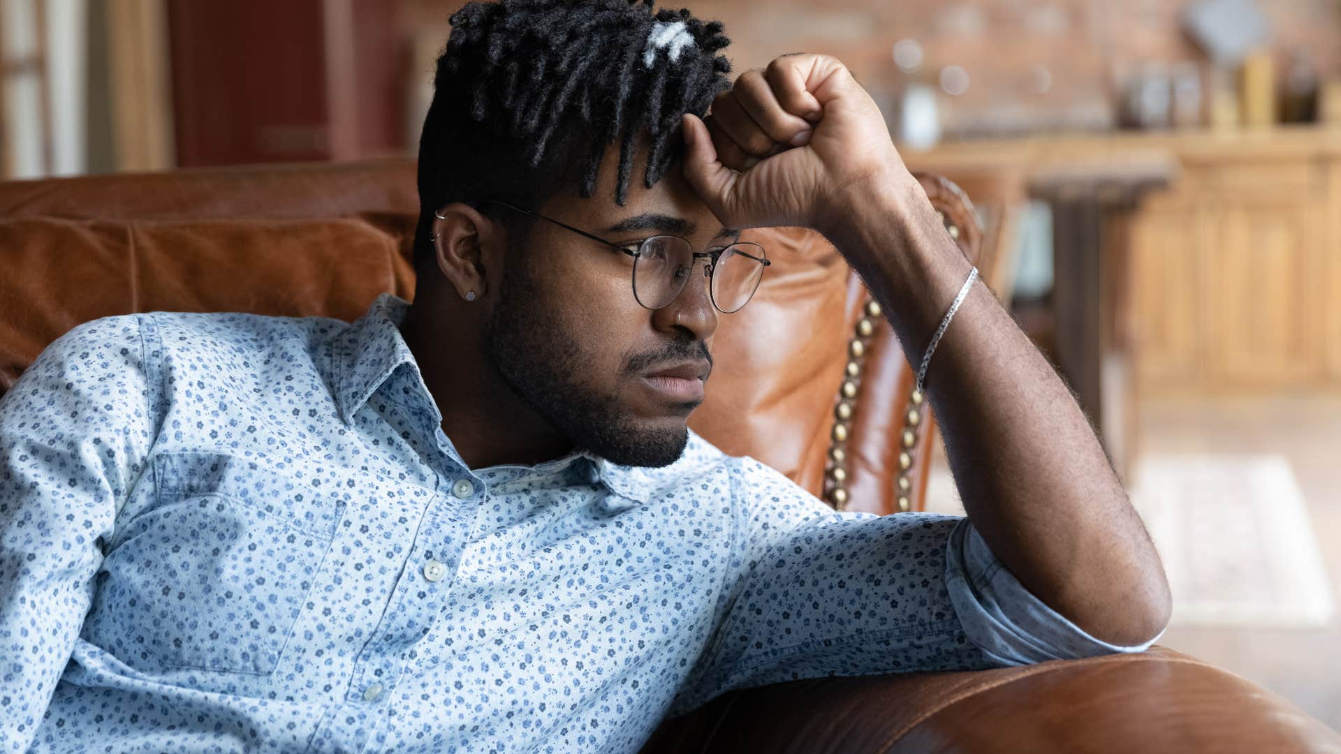 man who thinks his situation isn't as bad as other people's