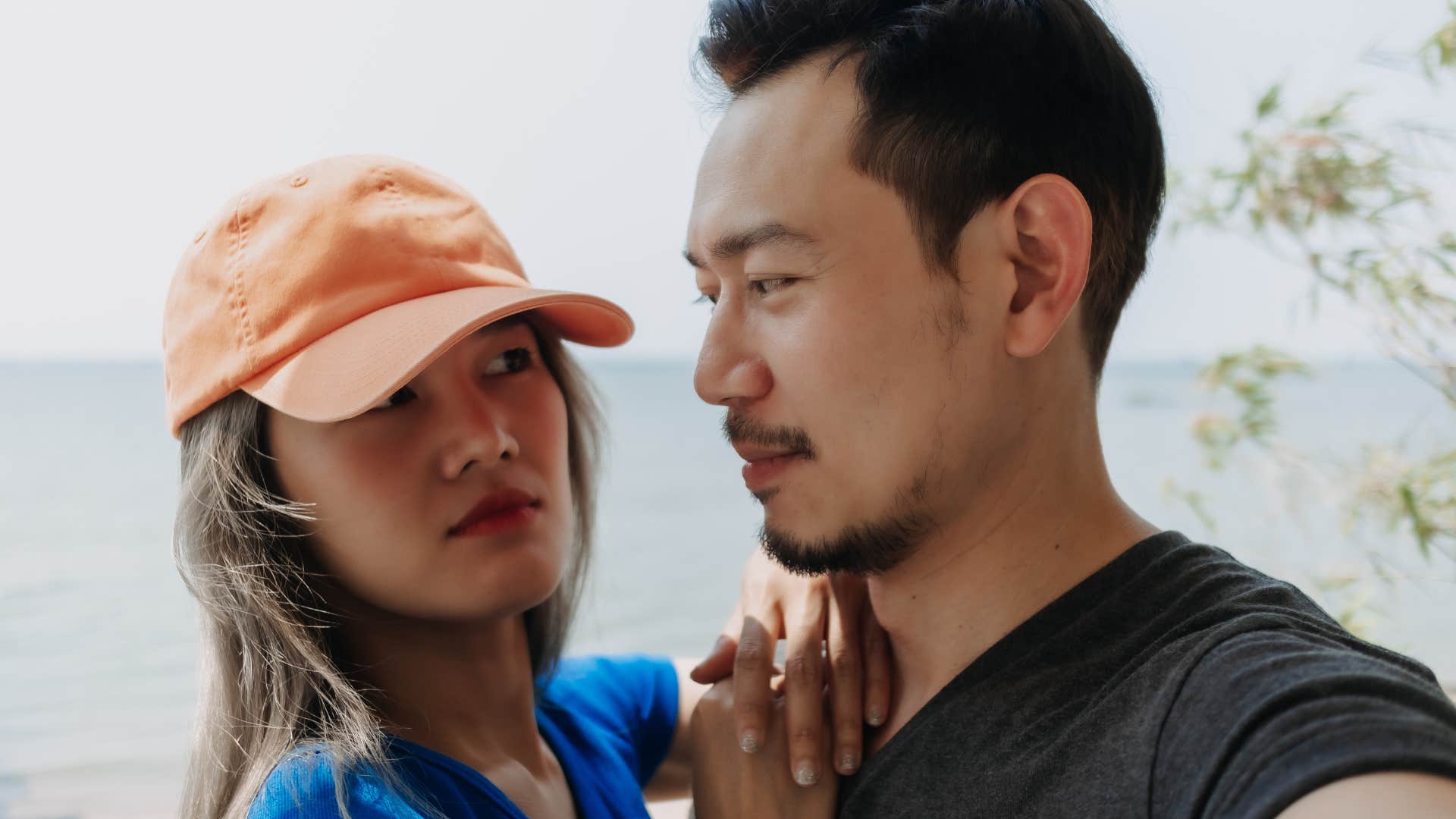 woman keeping mystery in her relationship