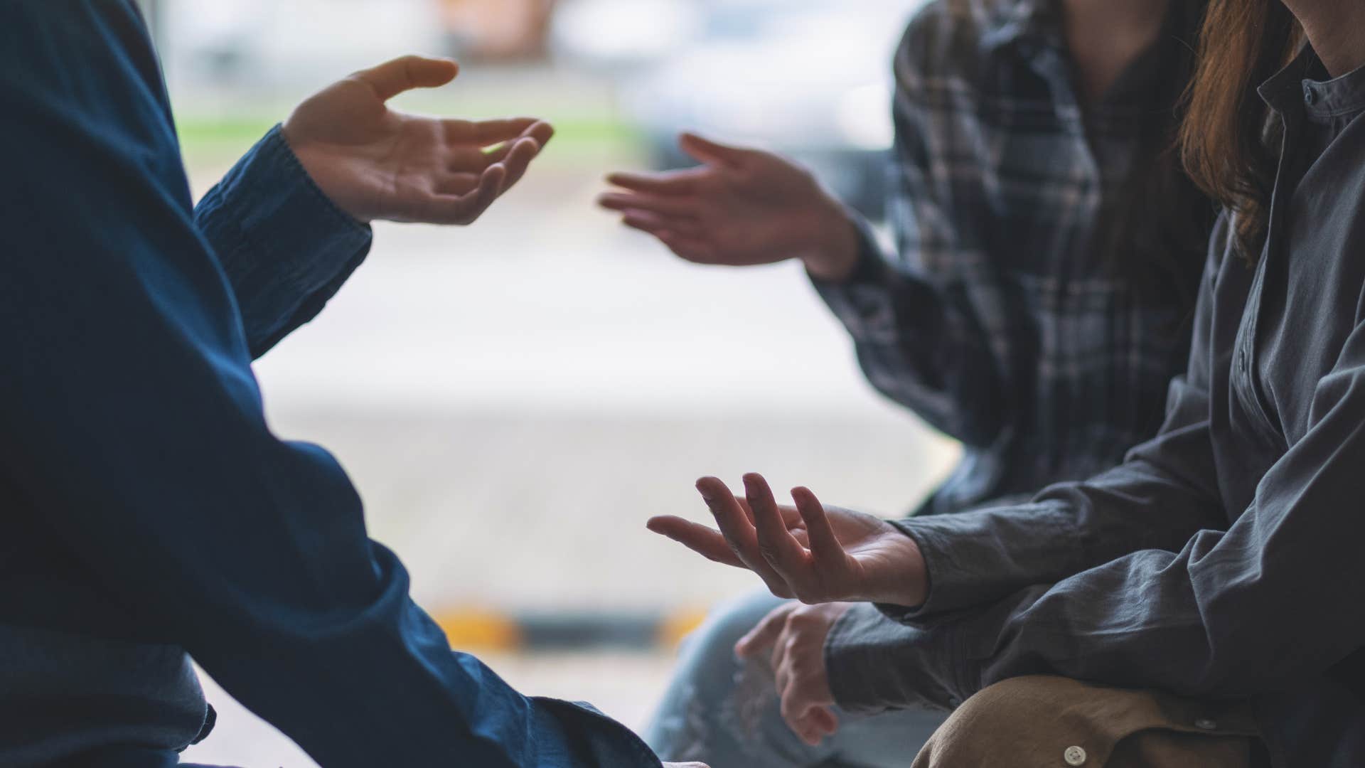 unappreciated person being talked over in conversation