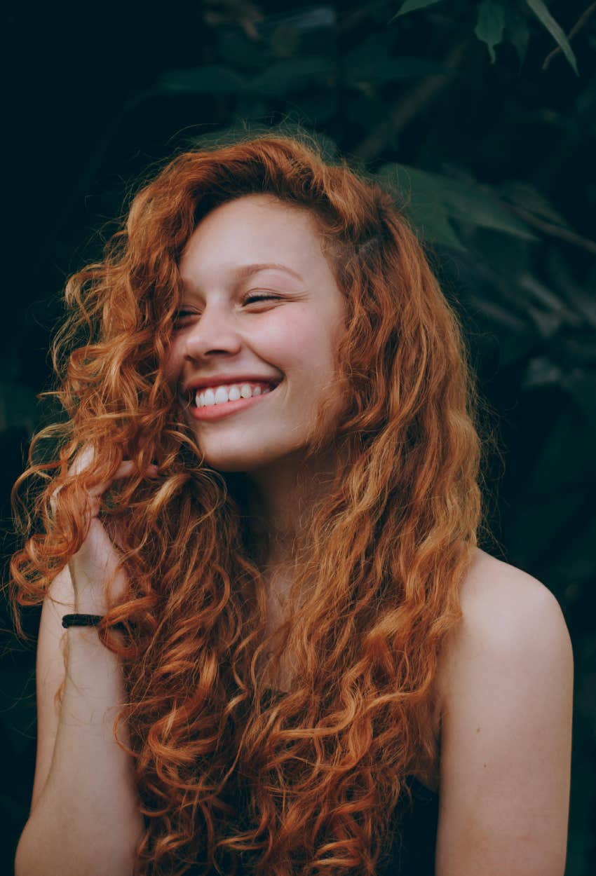 Woman who does not sit in lack energy who the Universe always says yes to
