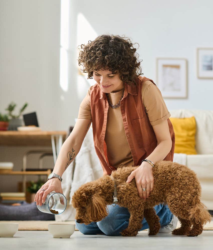 pet healing owner by helping create balance