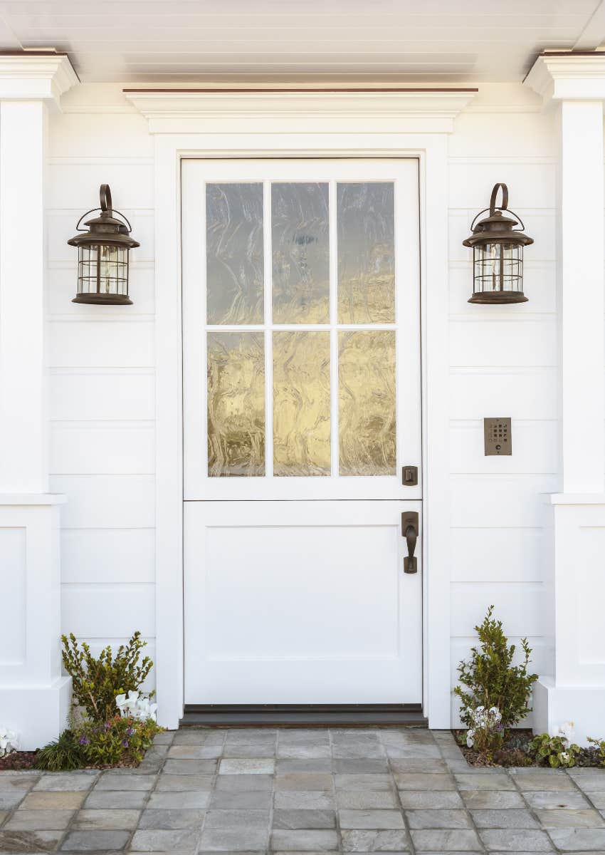 what white front door color says about personality