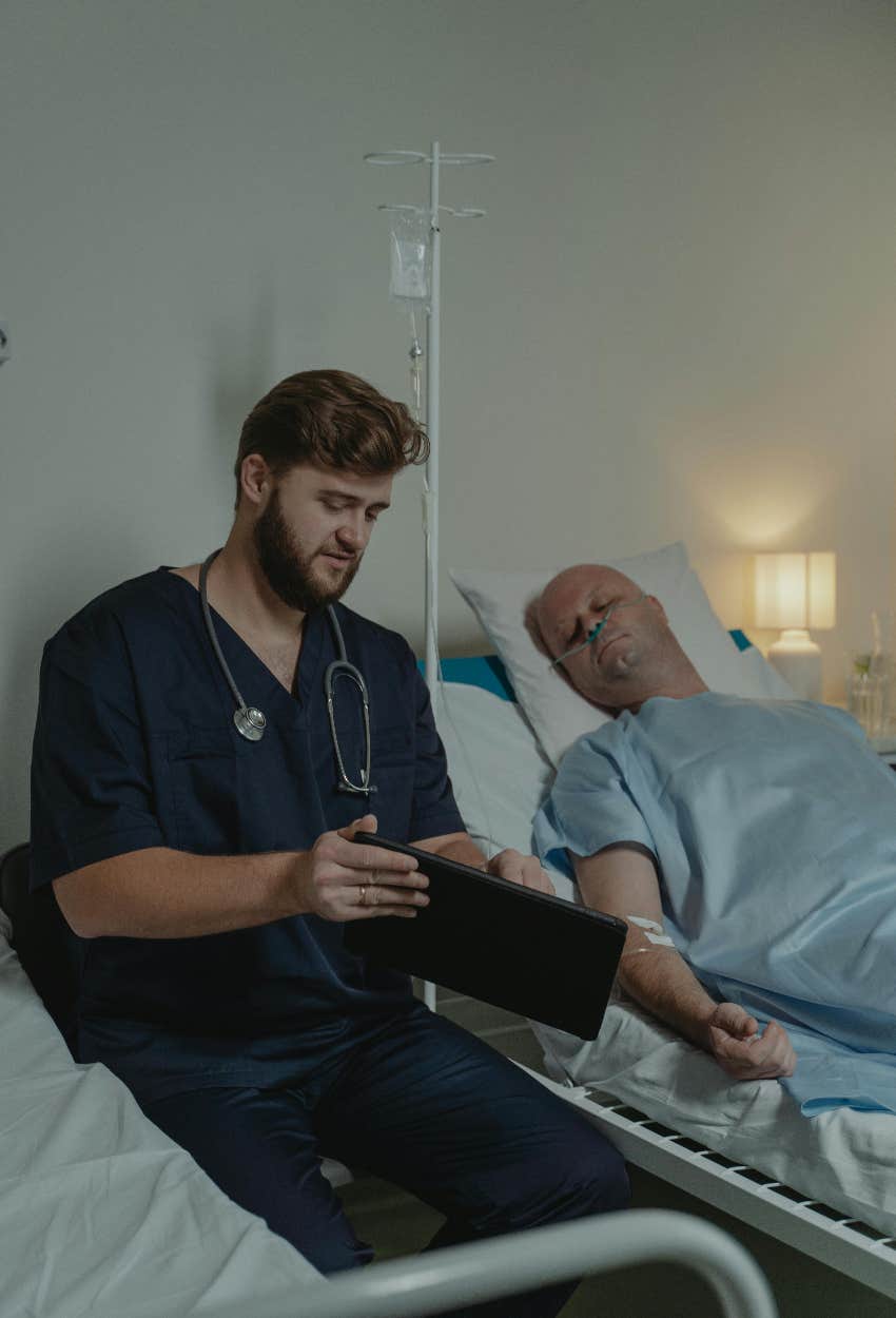 husband diagnosed cancer wife stayed