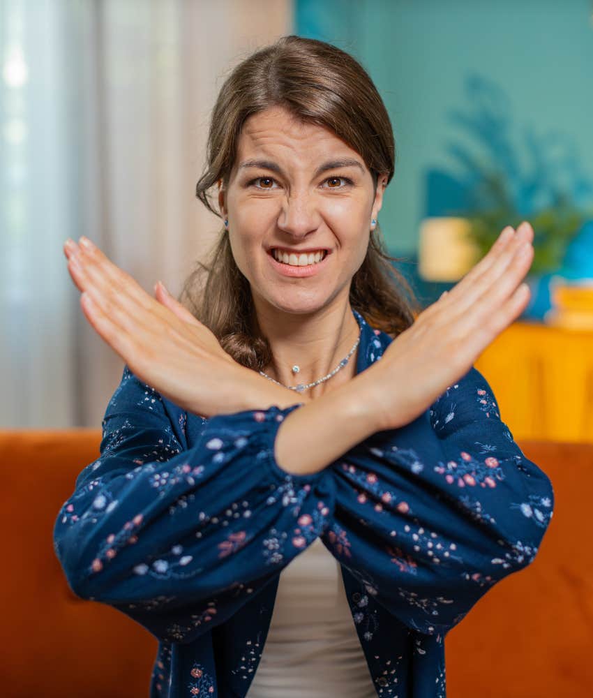 Woman didn't find right go, break deal