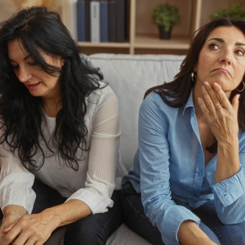 woman with the attractive behavior of letting awkward moment be awkward