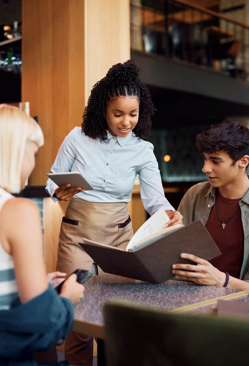 How you treat waitstaff reveals if someone is a good person