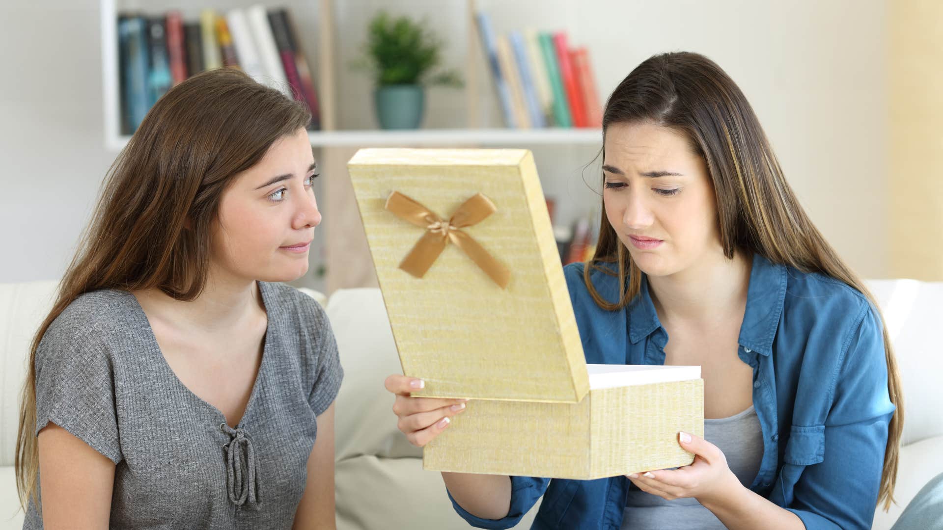 stepmom making the mistake of trying to buy kid's affection
