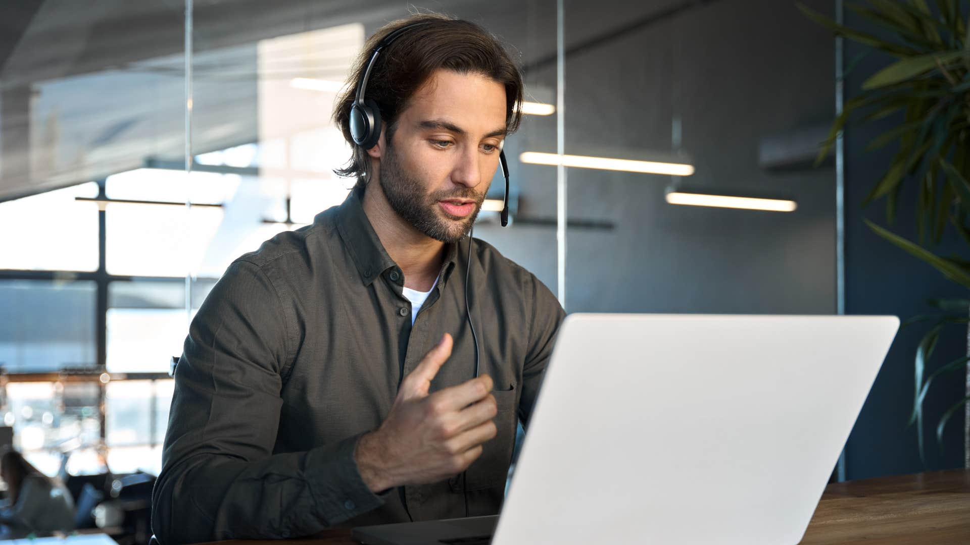man making the big life decision of choosing a career