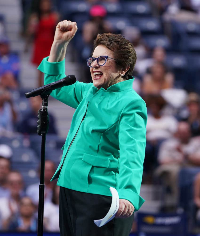 Billie Jean King tennis icon uses visualization for success 