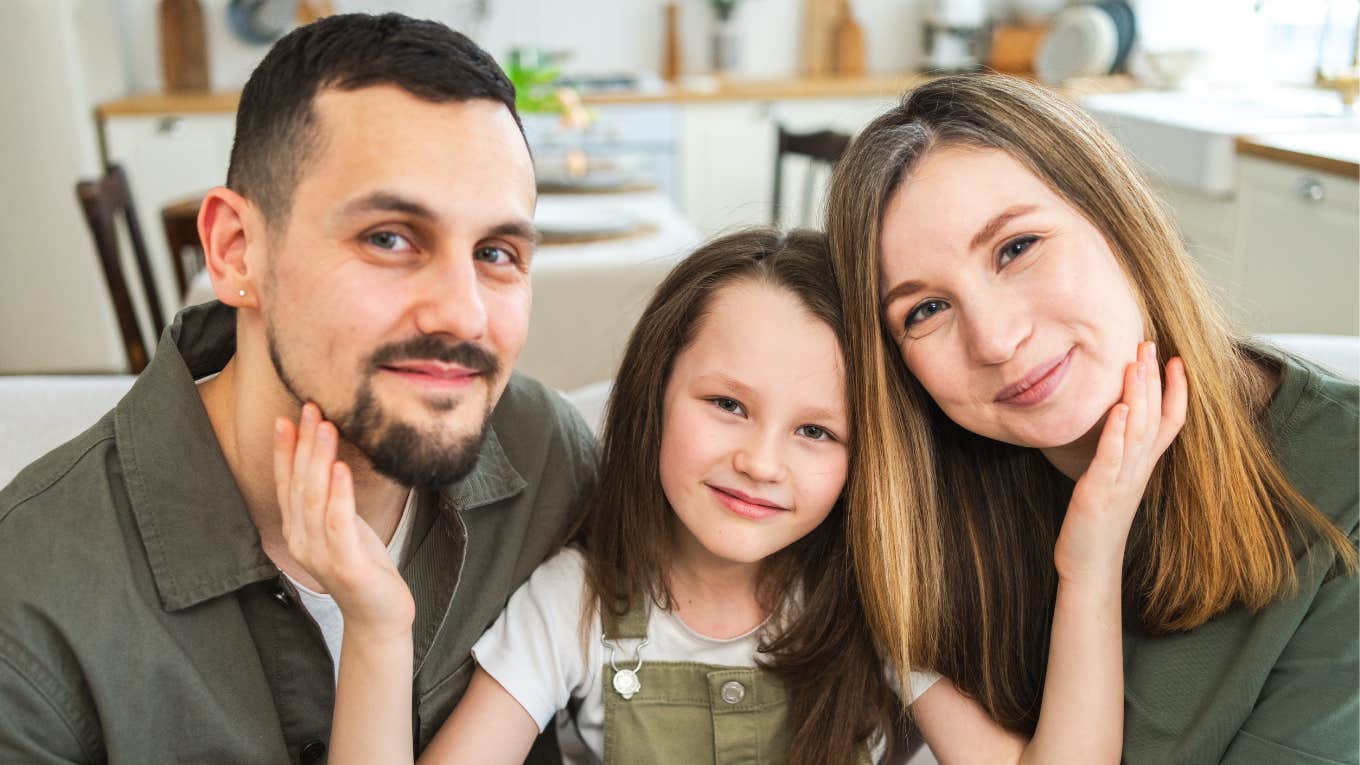Boomer Parenting Philosophies Even Millennials Agree With millennial parents with young daughter happy family