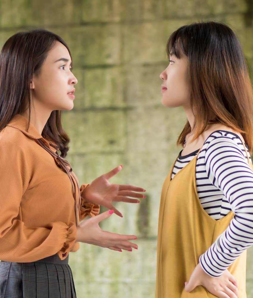 Person wont' enmesh when someone lies