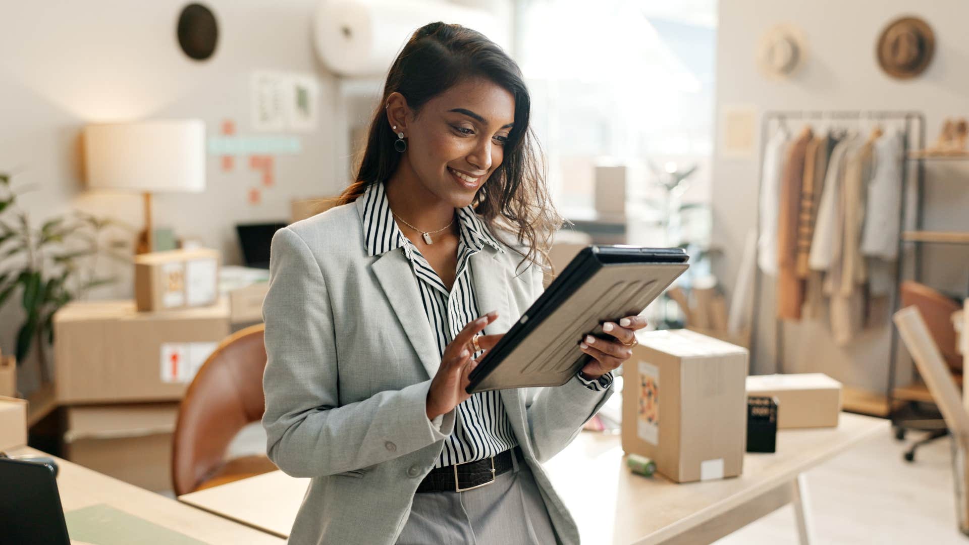 woman secretly investing in stocks and bitcoin stealth wealth