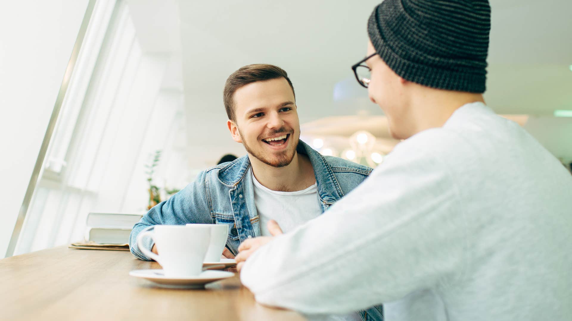 Man making the conversation all about himself
