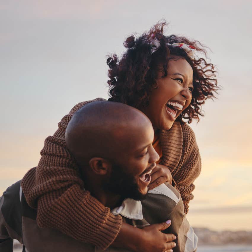 couple who are crazy for each other with the habit of keeping their marriage fun