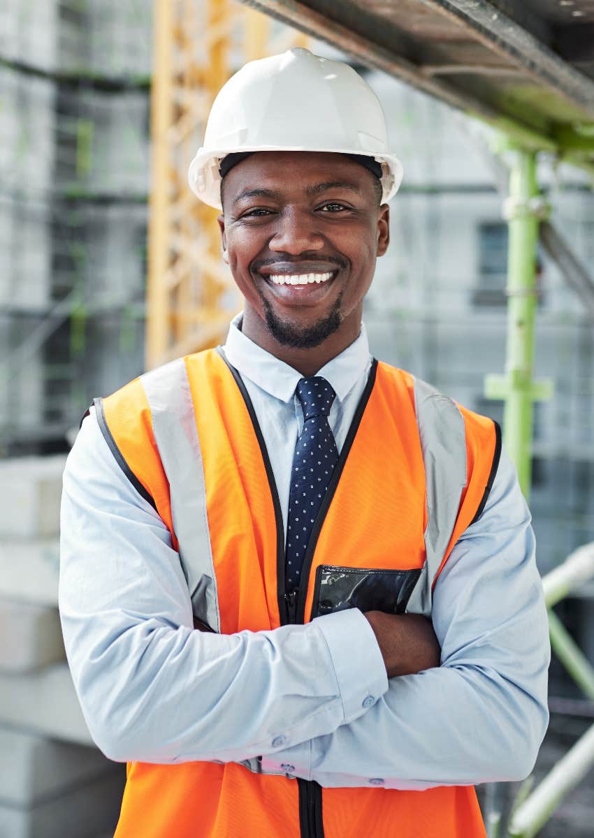 construction happiest job world