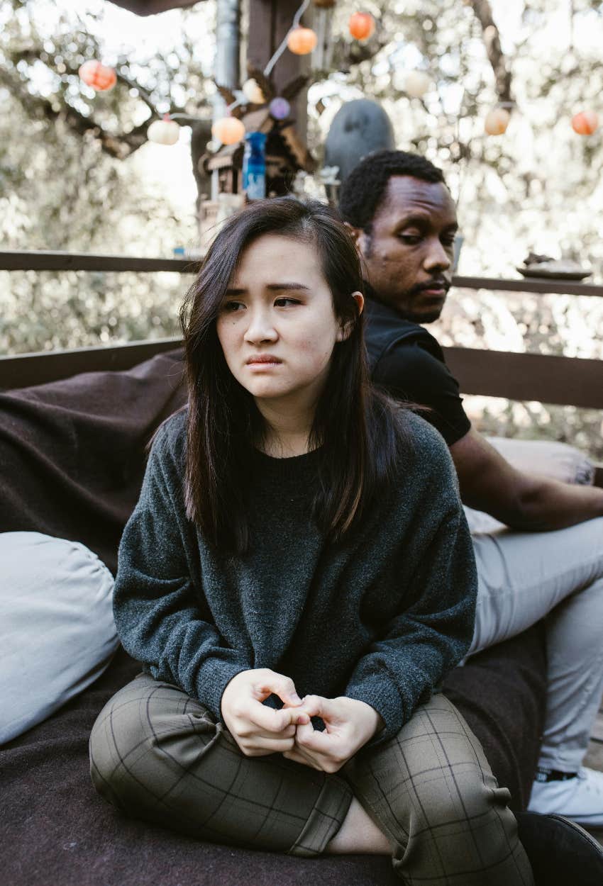 couple avoiding a difficult but necessary conversation